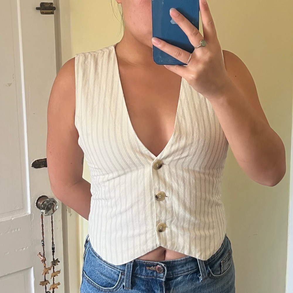 NWT H&M Striped Vest Top